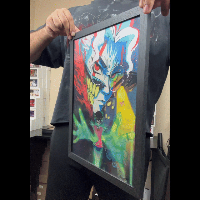 SPIRIT WRECK 3D FRAME POSTER