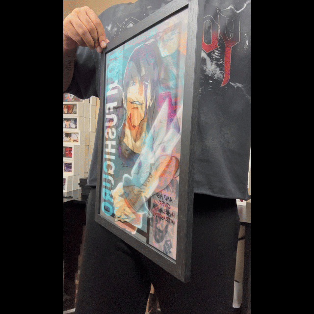 GHOST BLADE 3D FRAME POSTER