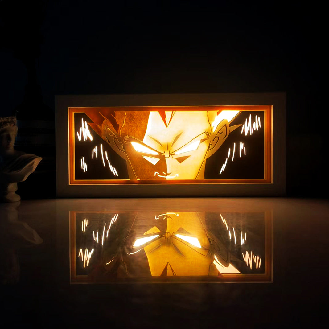 Vegeta Anime Light Box