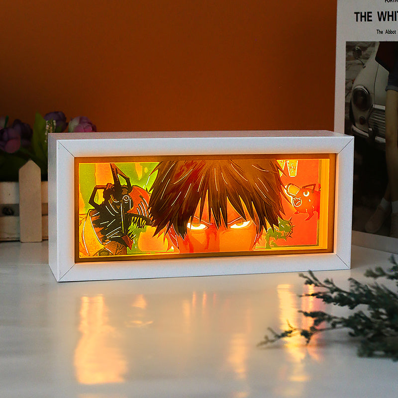 Chainsaw Anime Light Box