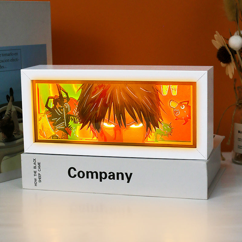 Chainsaw Anime Light Box