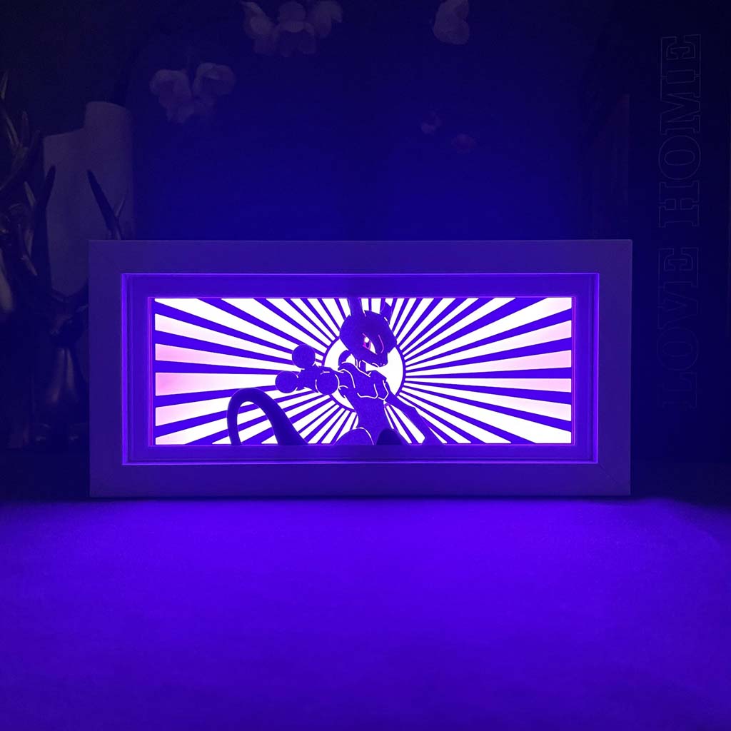 Mewtwo Anime Light Box