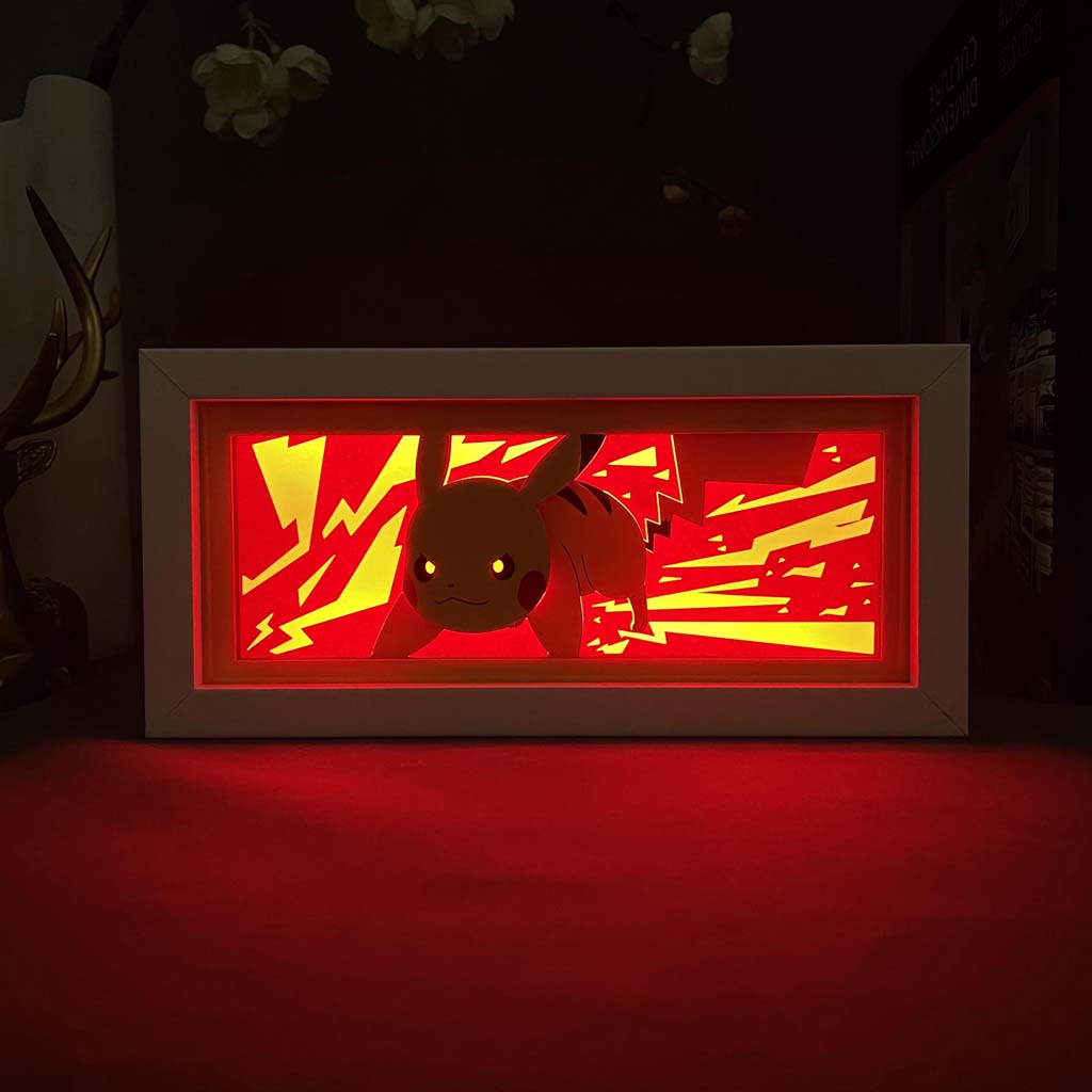 Pikachu Anime Light Box