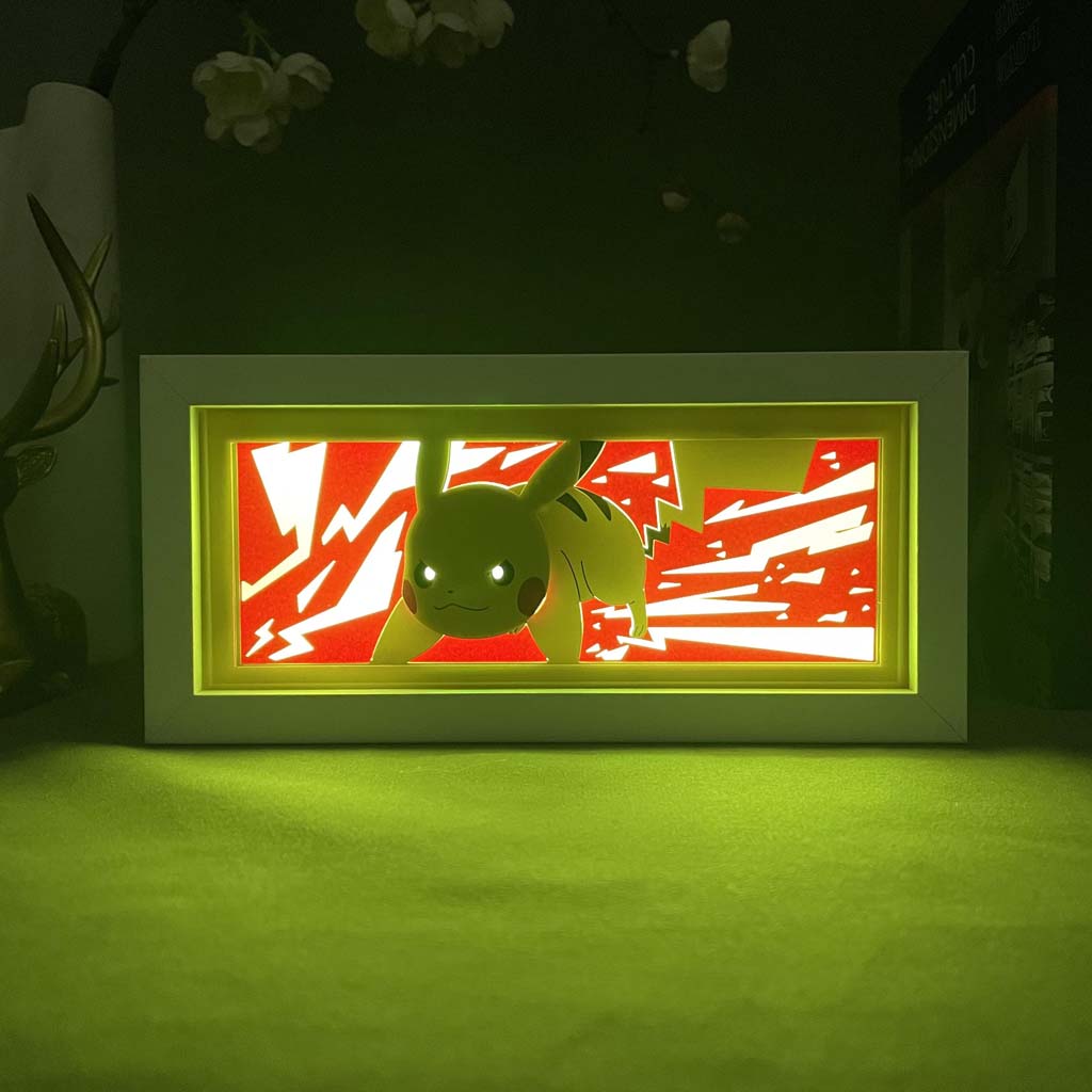 Pikachu Anime Light Box