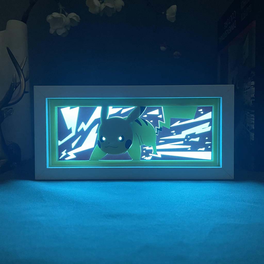 Pikachu Anime Light Box