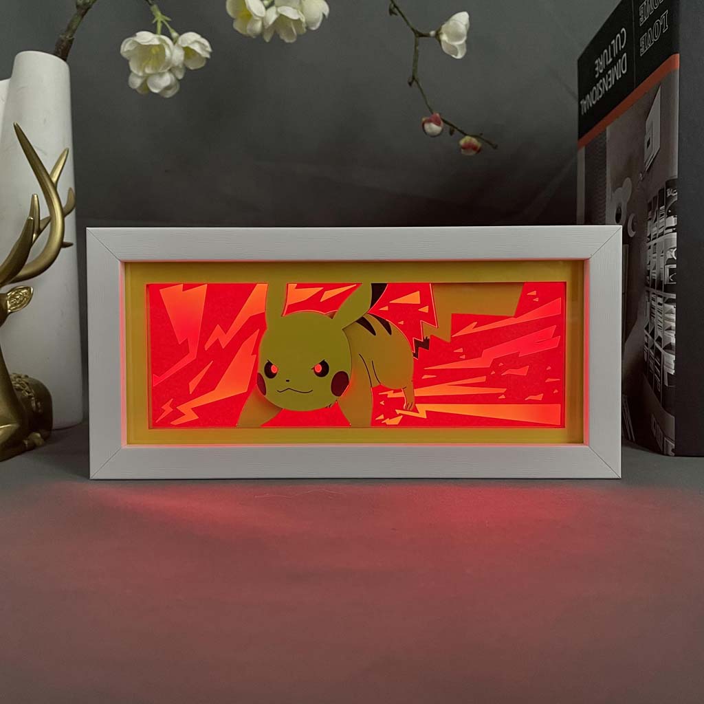 Pikachu Anime Light Box