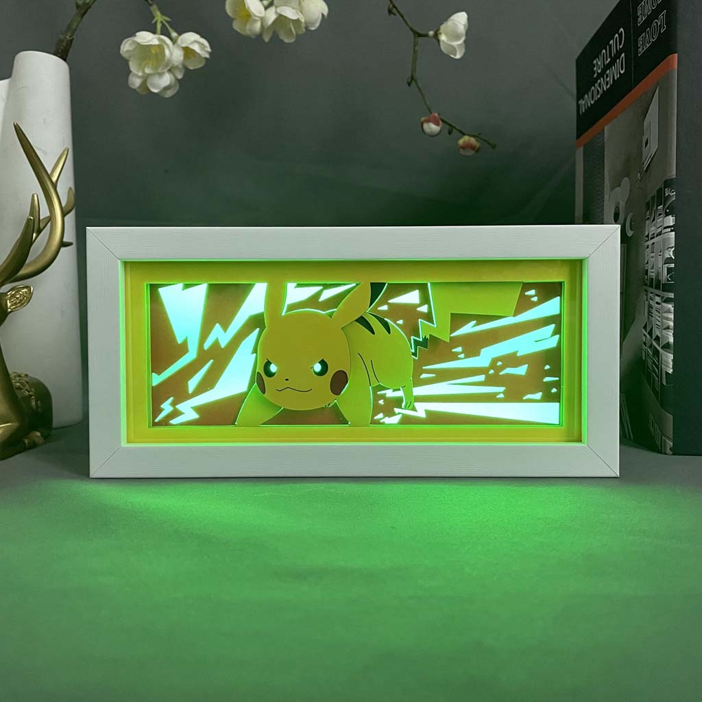 Pikachu Anime Light Box