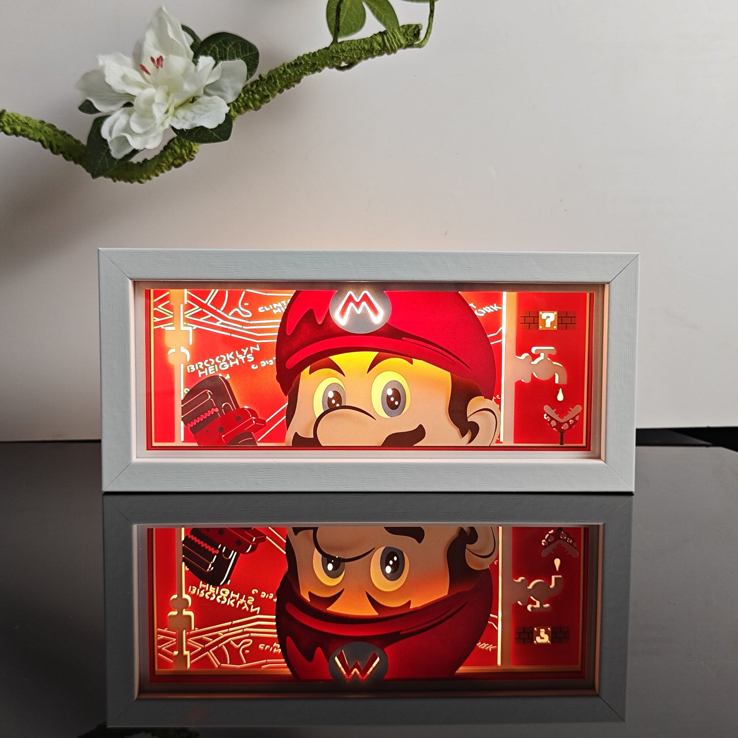 Mario Anime Light Box