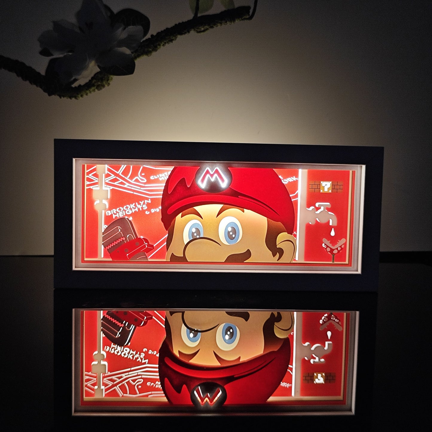 Mario Anime Light Box