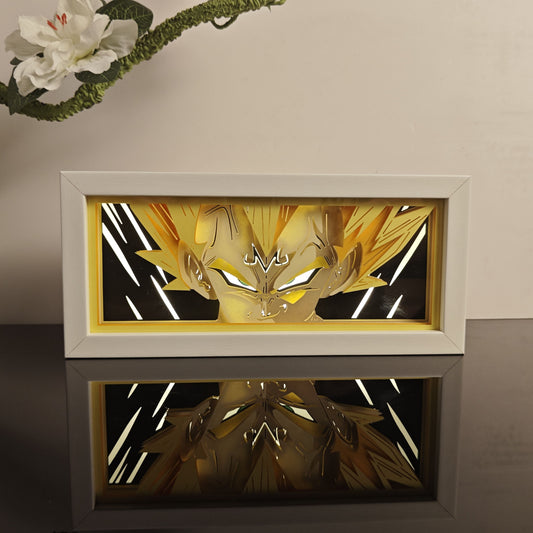 Majin Vegeta Anime Light Box