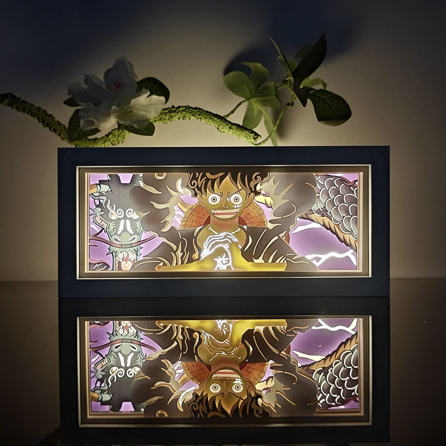 Luffy x Kaido Anime Light Box