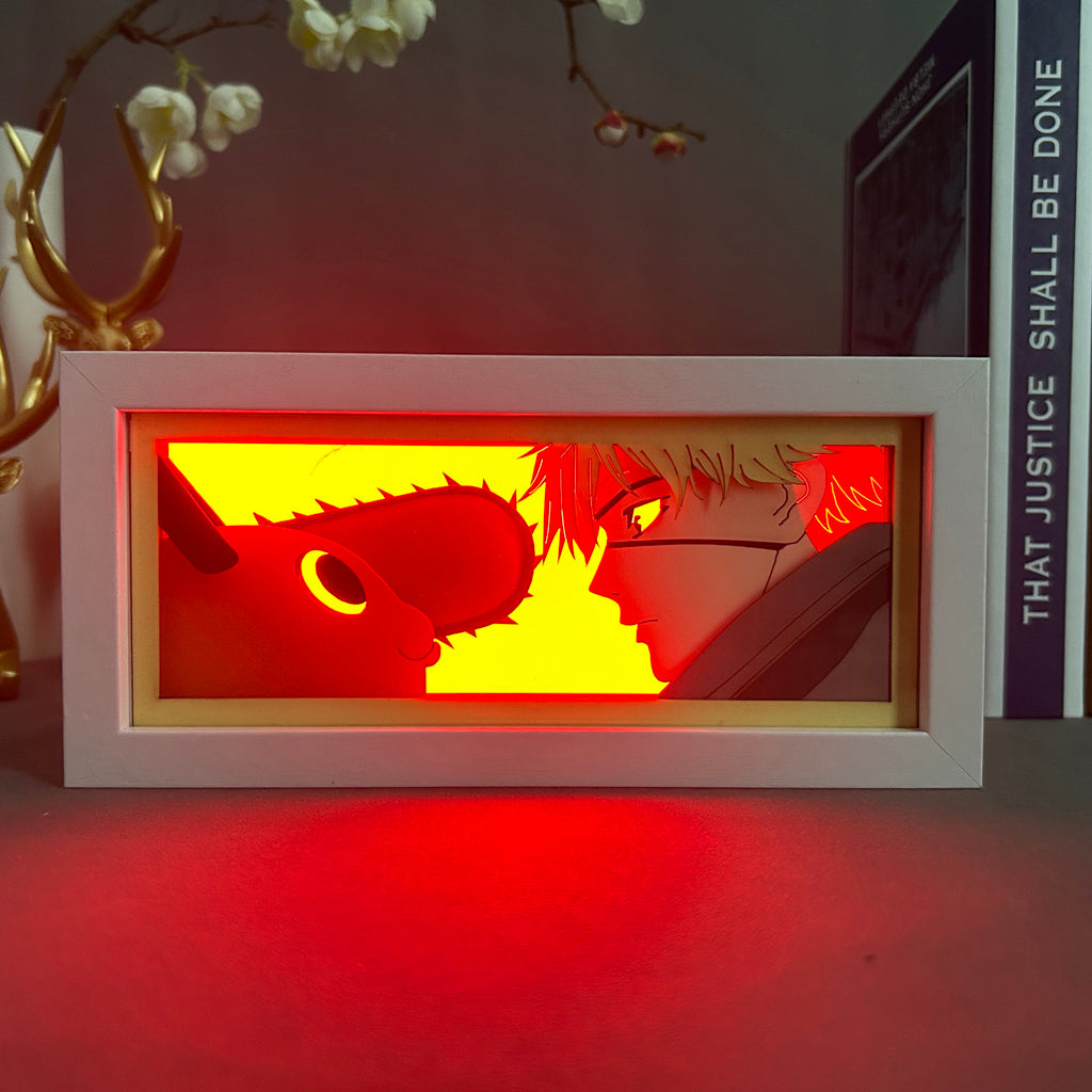 Chainsaw Man Anime Light Box