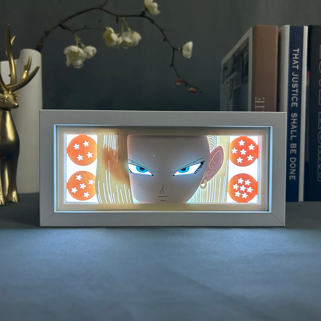 Android 18 Anime Light Box