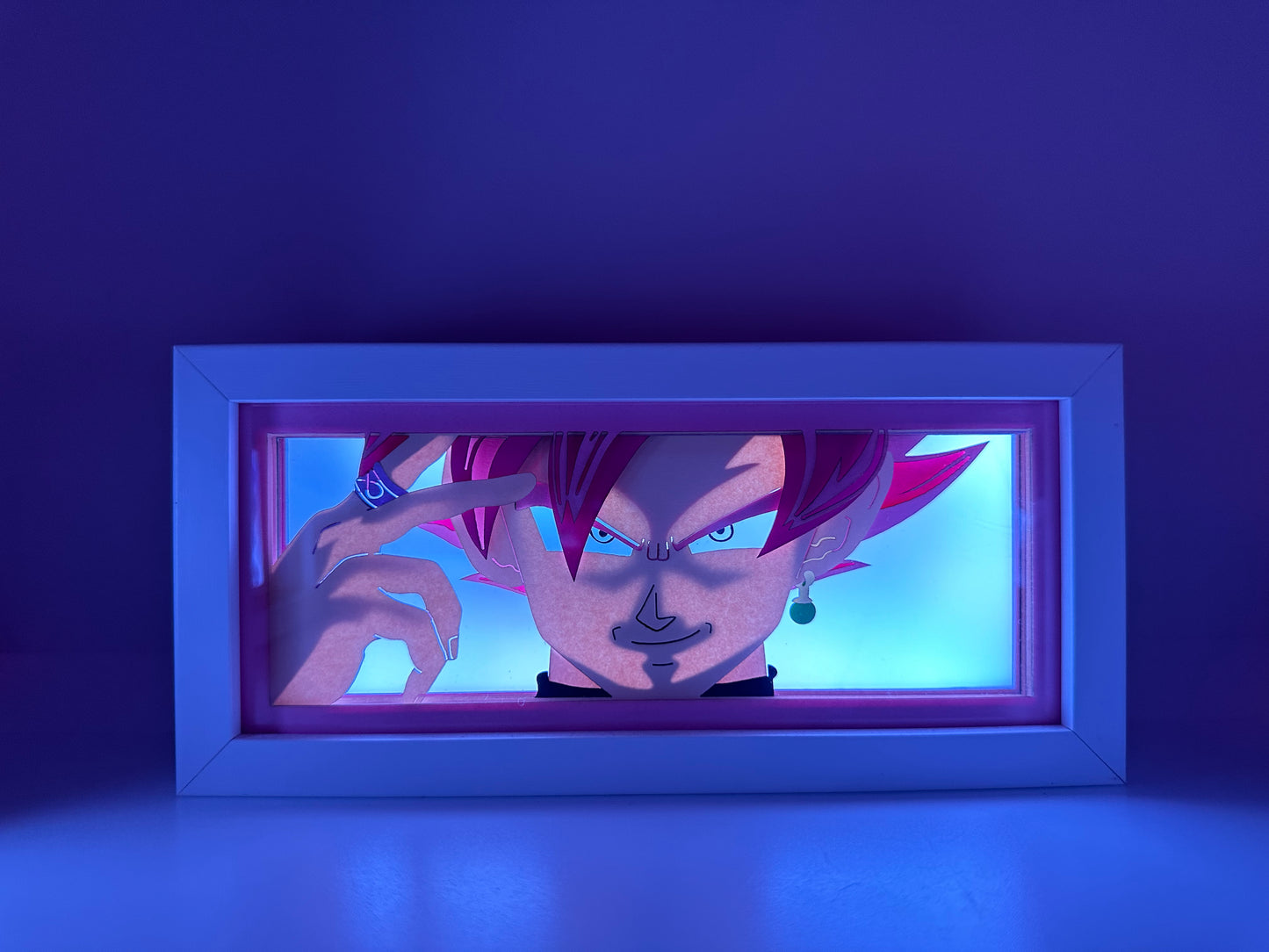 Goku Black Anime Light Box