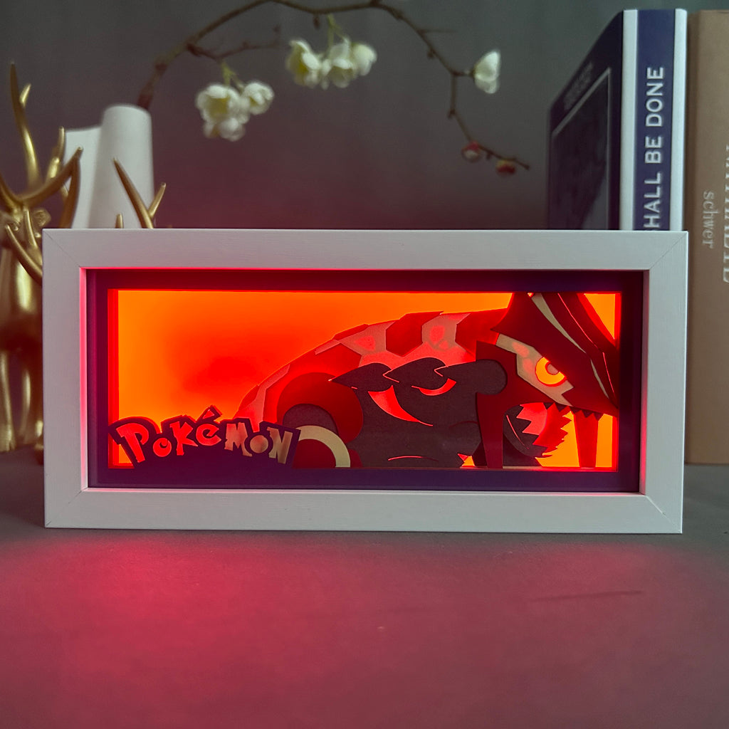 Groudon Anime Light Box