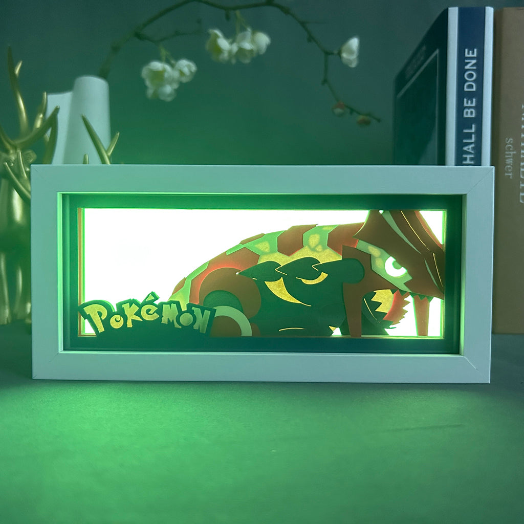 Groudon Anime Light Box