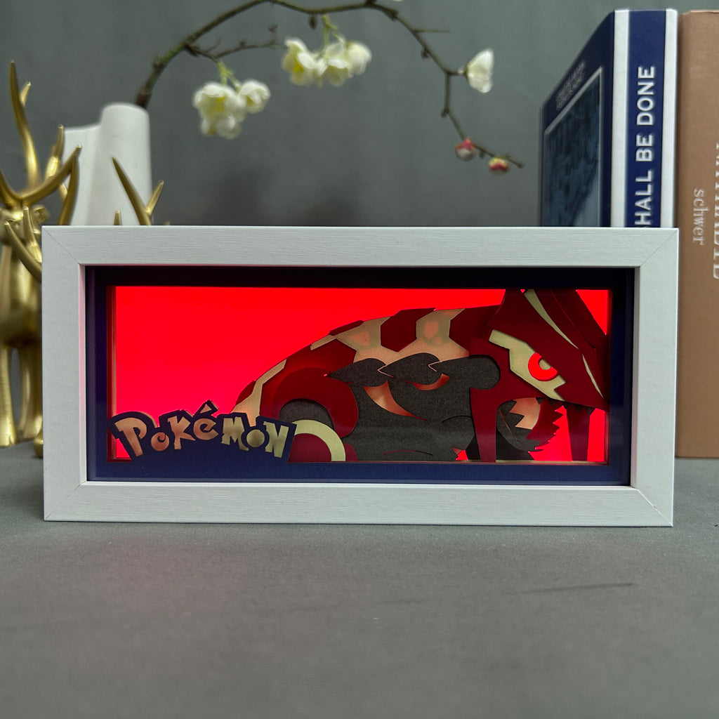 Groudon Anime Light Box