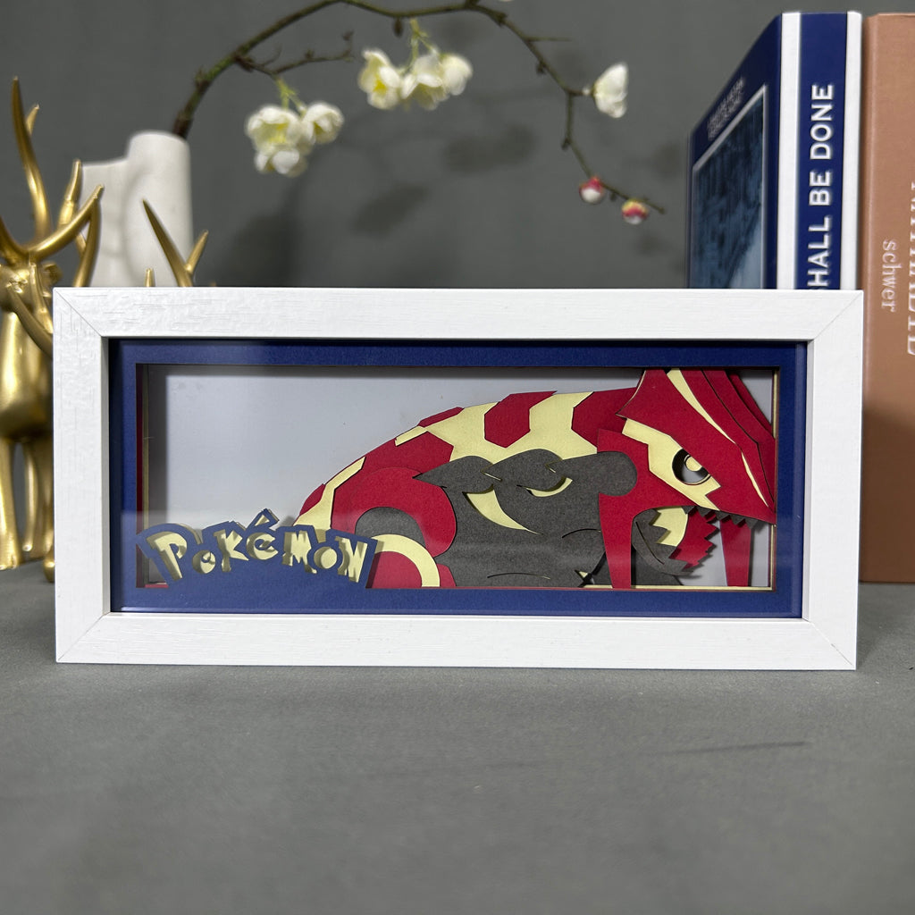 Groudon Anime Light Box