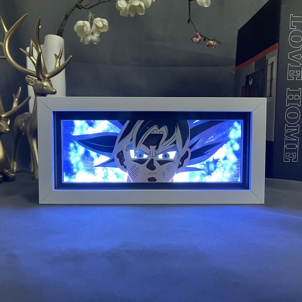 Ultra Instinct Goku Anime Light Box