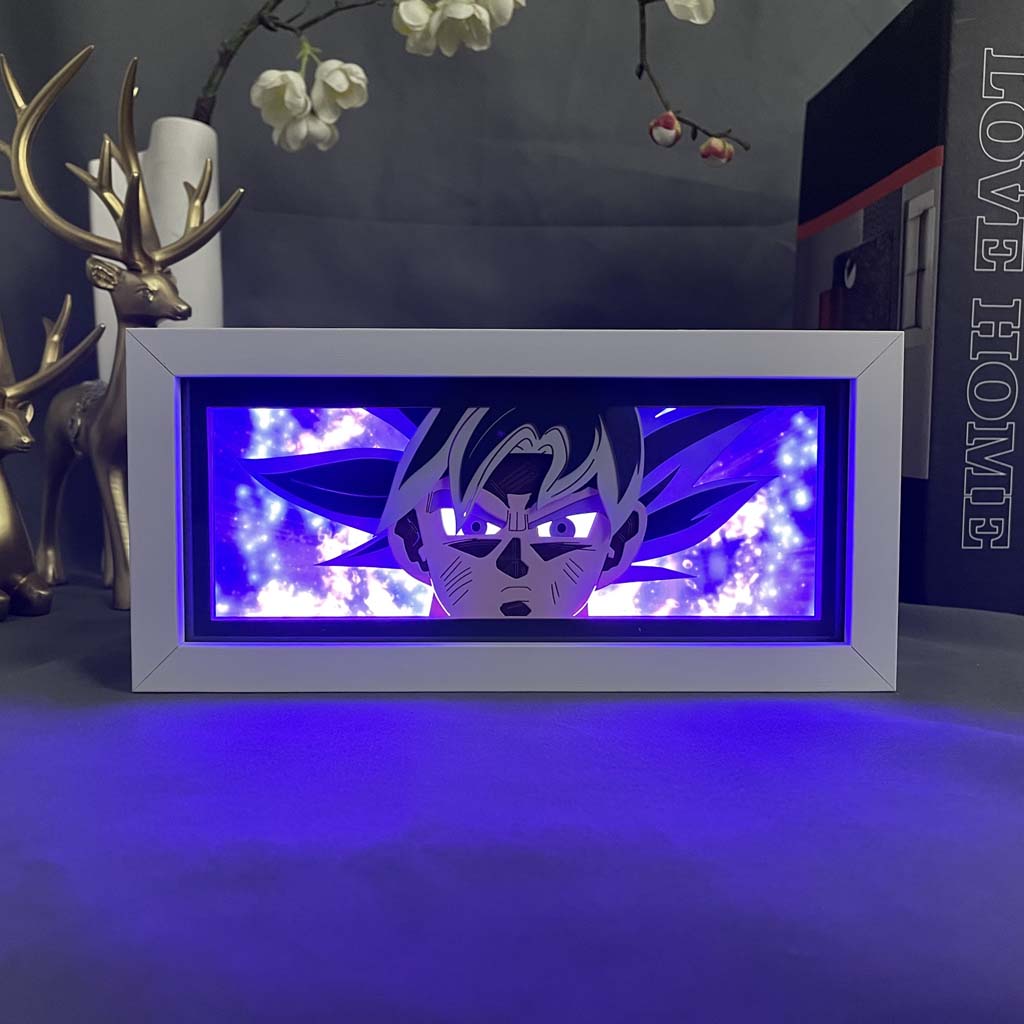 Ultra Instinct Goku Anime Light Box