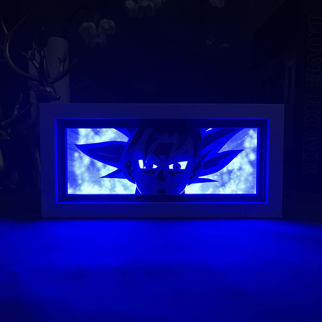 Ultra Instinct Goku Anime Light Box