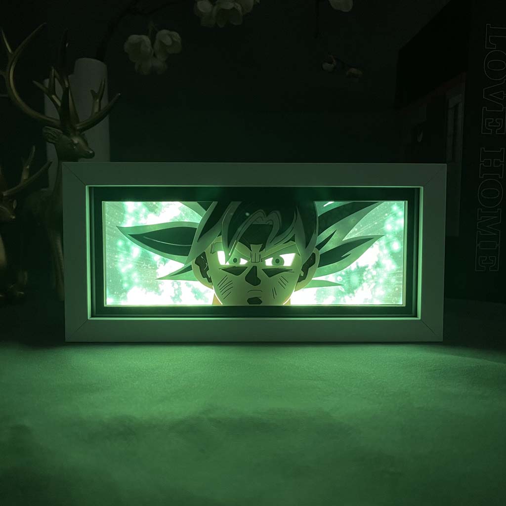 Ultra Instinct Goku Anime Light Box