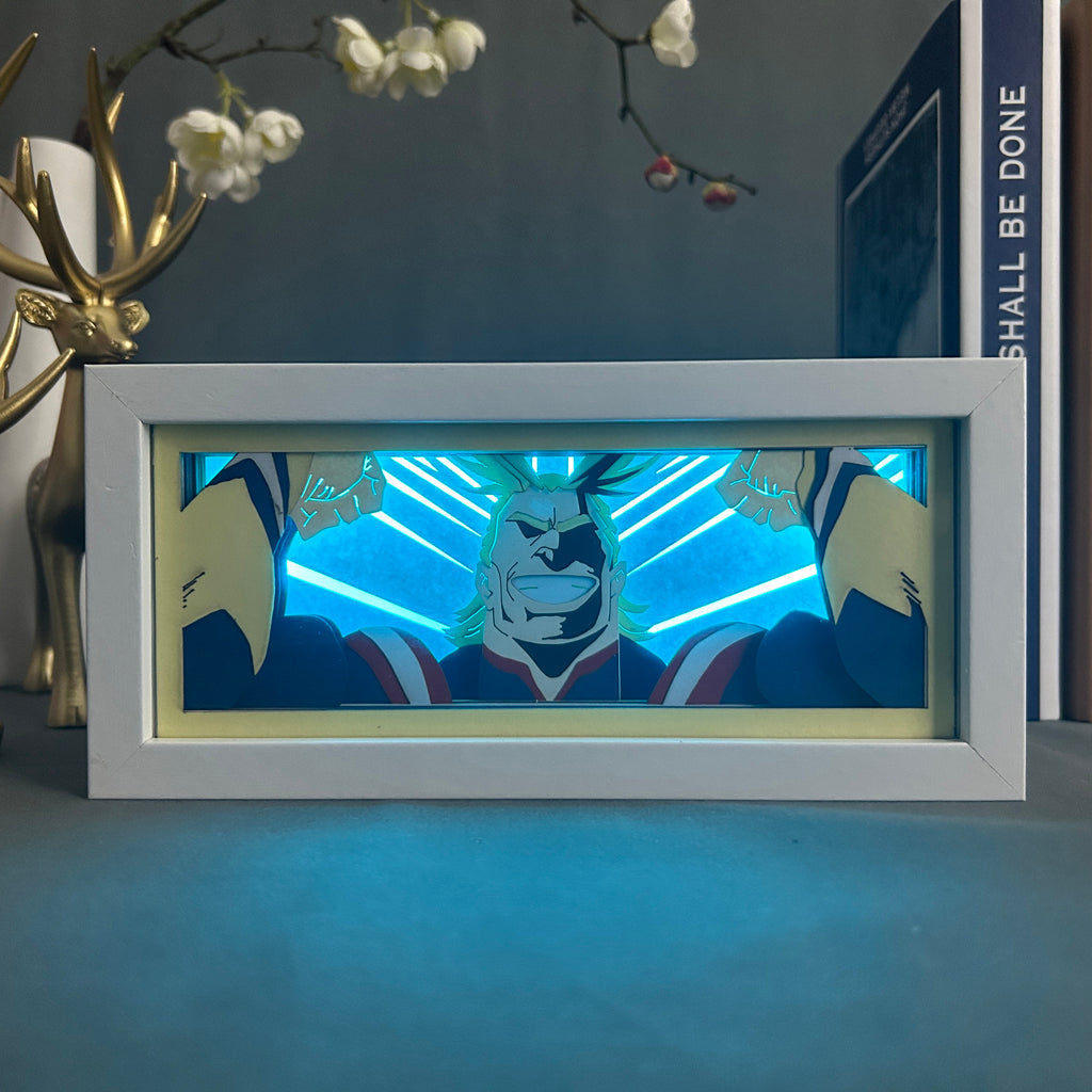 All Might Anime Light Box