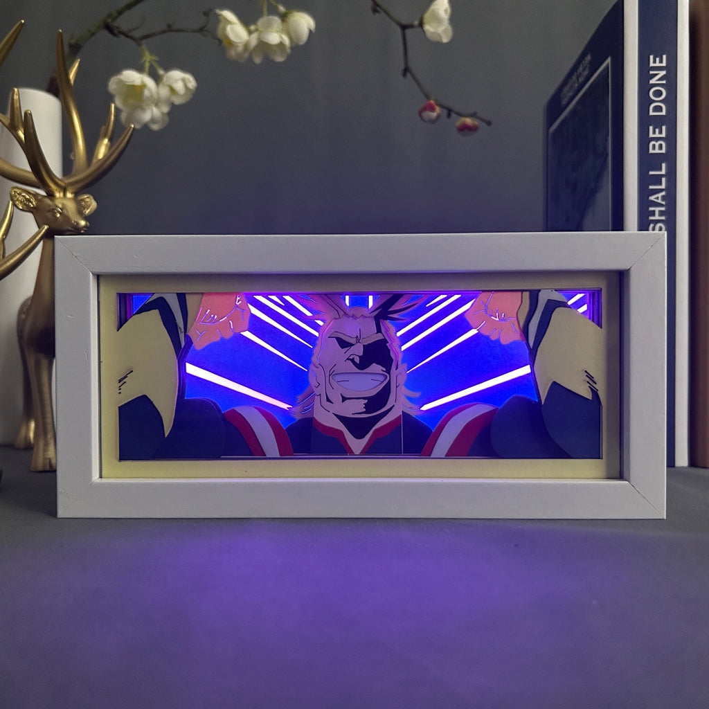 All Might Anime Light Box