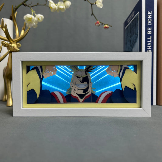 All Might Anime Light Box