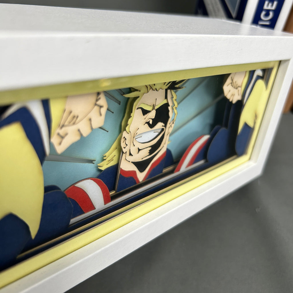 All Might Anime Light Box