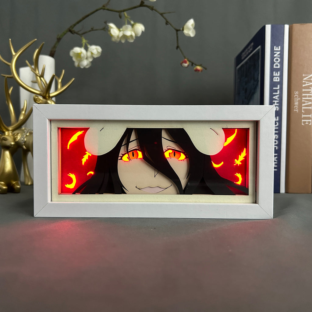 Albedo Overlord Anime Light Box