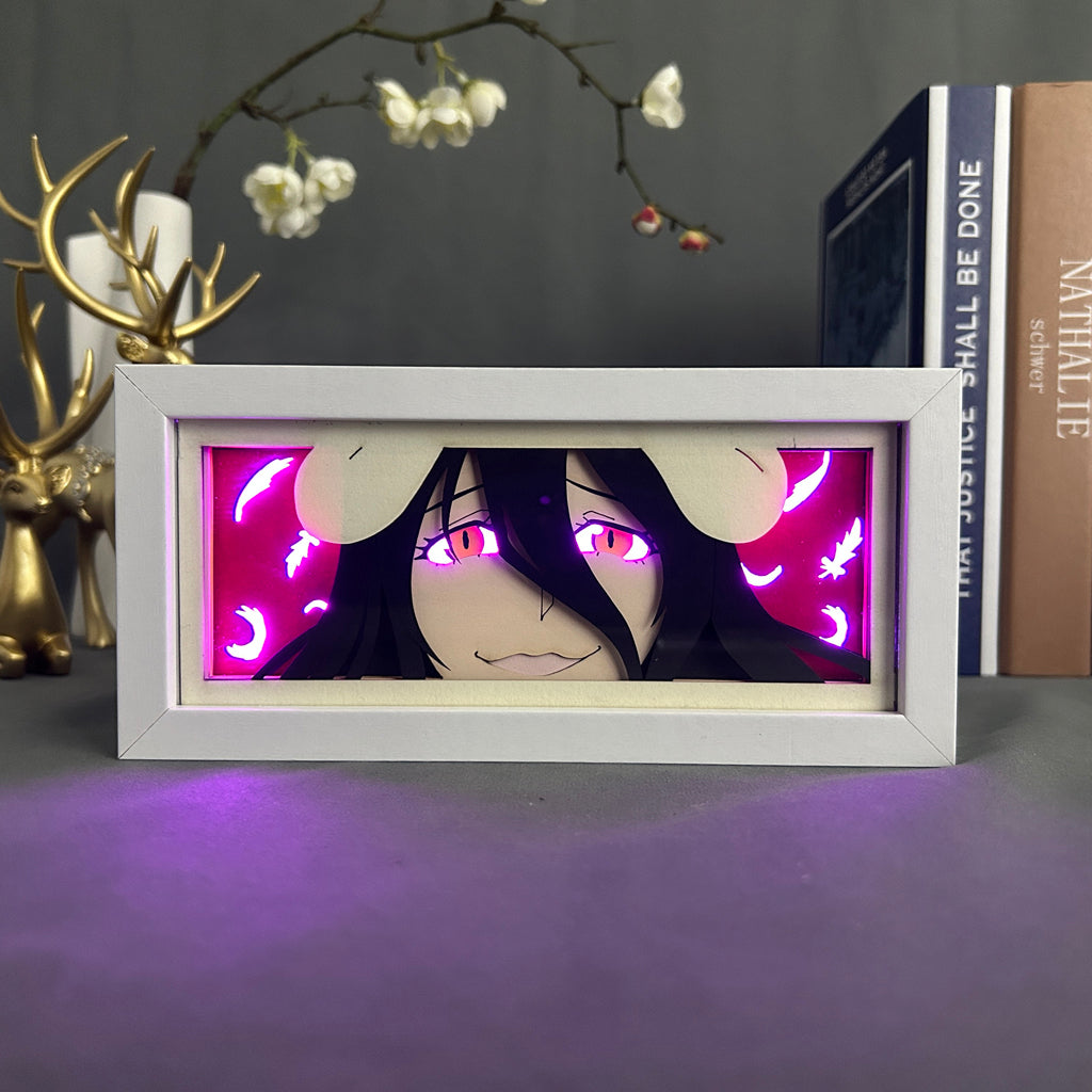 Albedo Overlord Anime Light Box