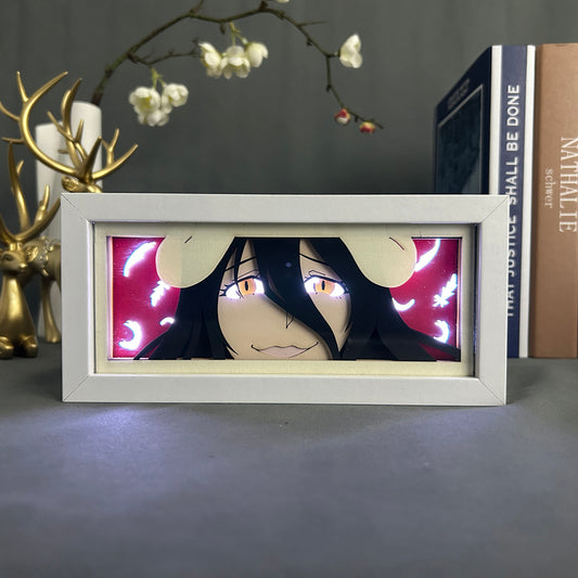 Albedo Overlord Anime Light Box