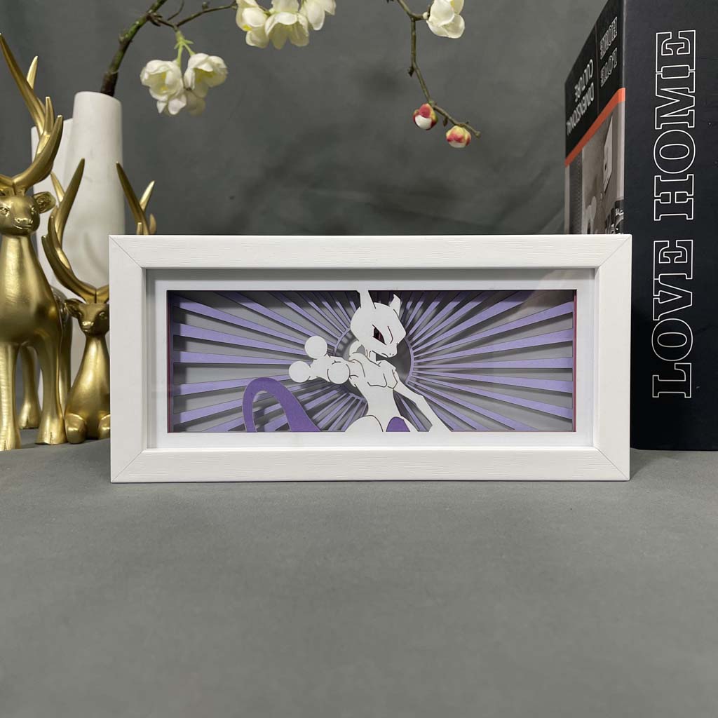 Mewtwo Anime Light Box