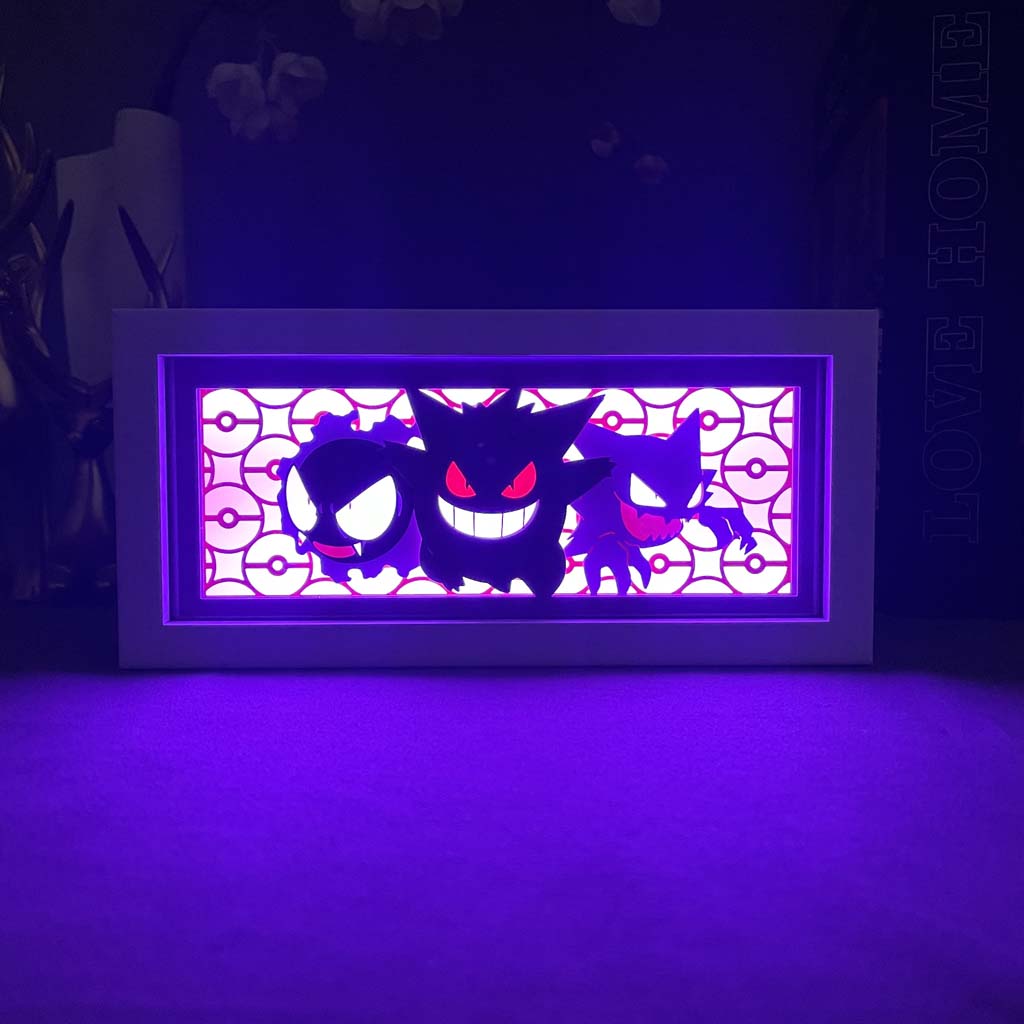 Gengar Anime Light Box