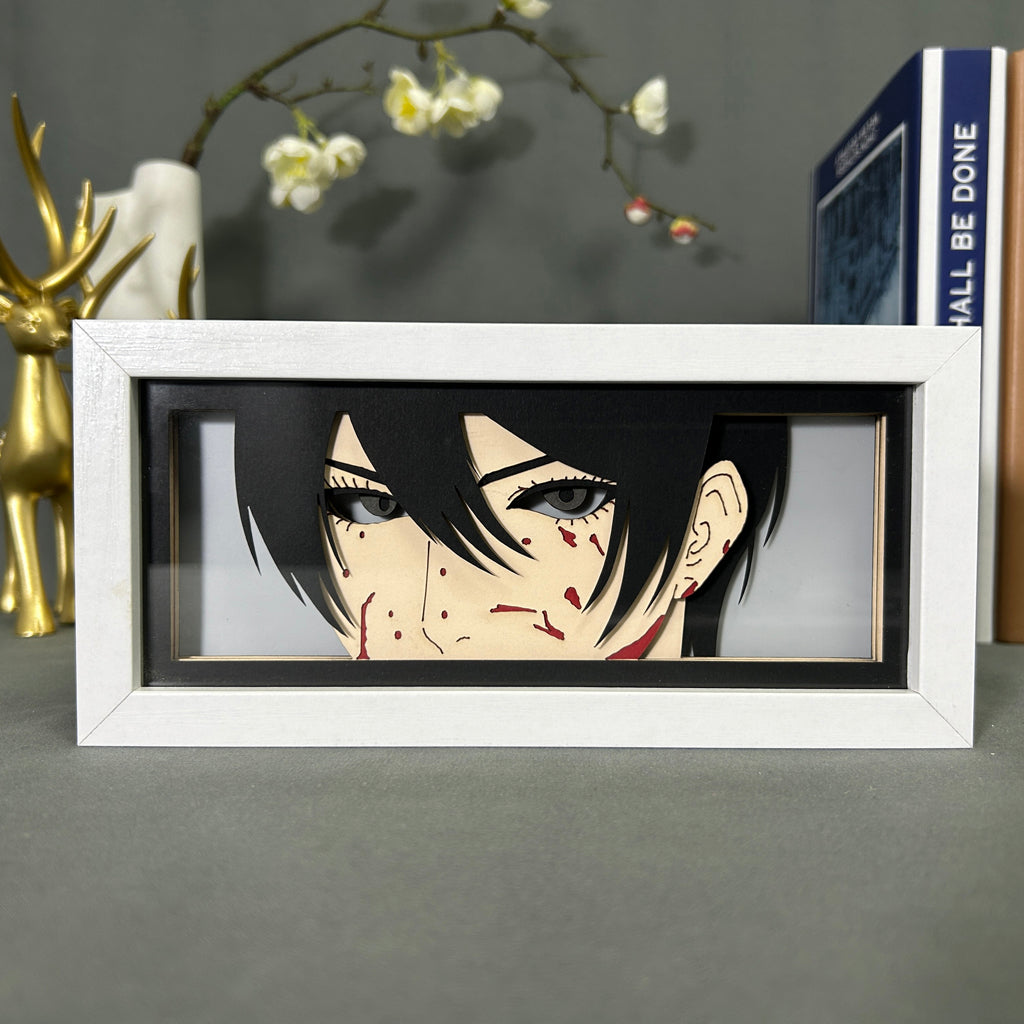 Mikasa Ackerman Anime Light Box