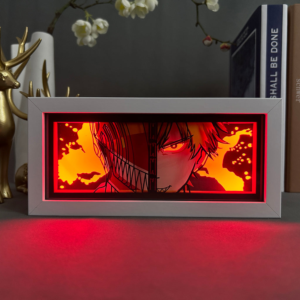 Chainsaw Man Anime Light Box