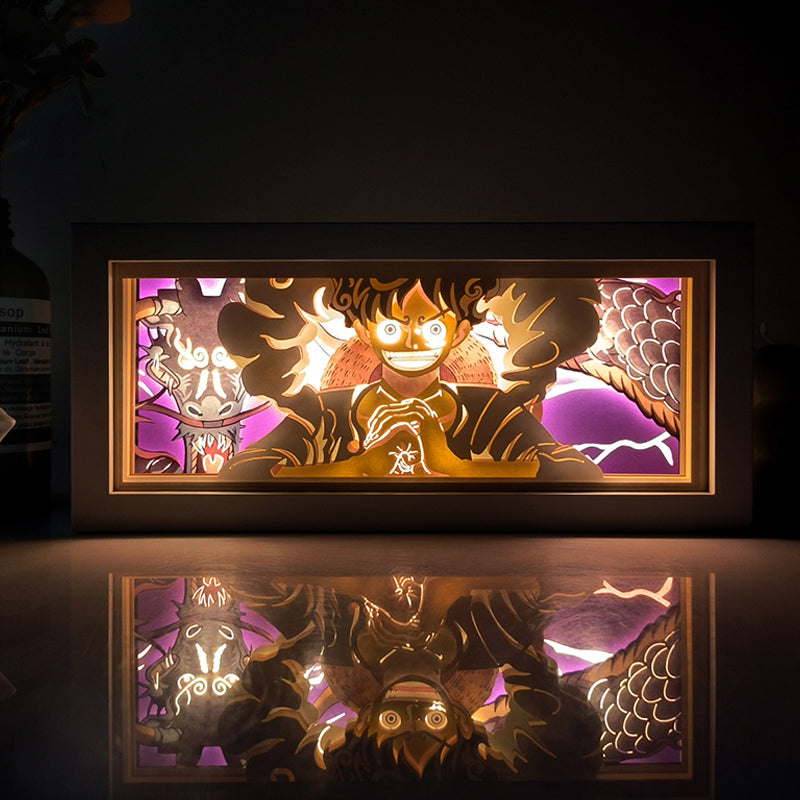 Luffy x Kaido Anime Light Box