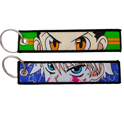 Hunter x Hunter Embroidered Keychains